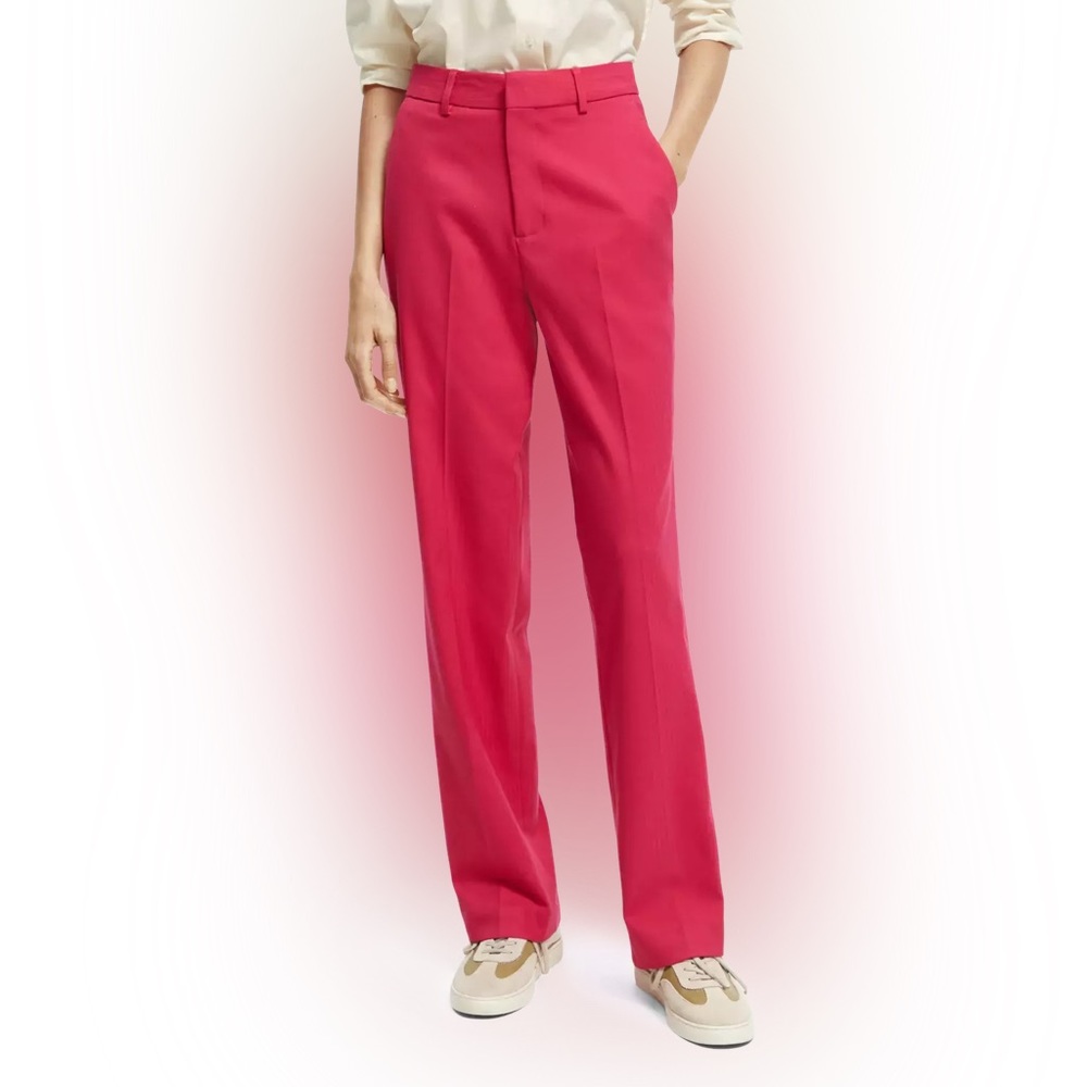 Hailey high-rise straight leg trousers size 31